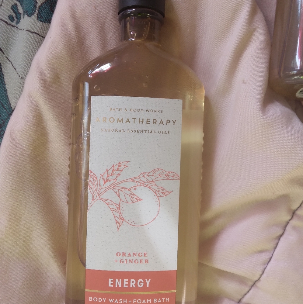 Aromatherapry energy bodywash